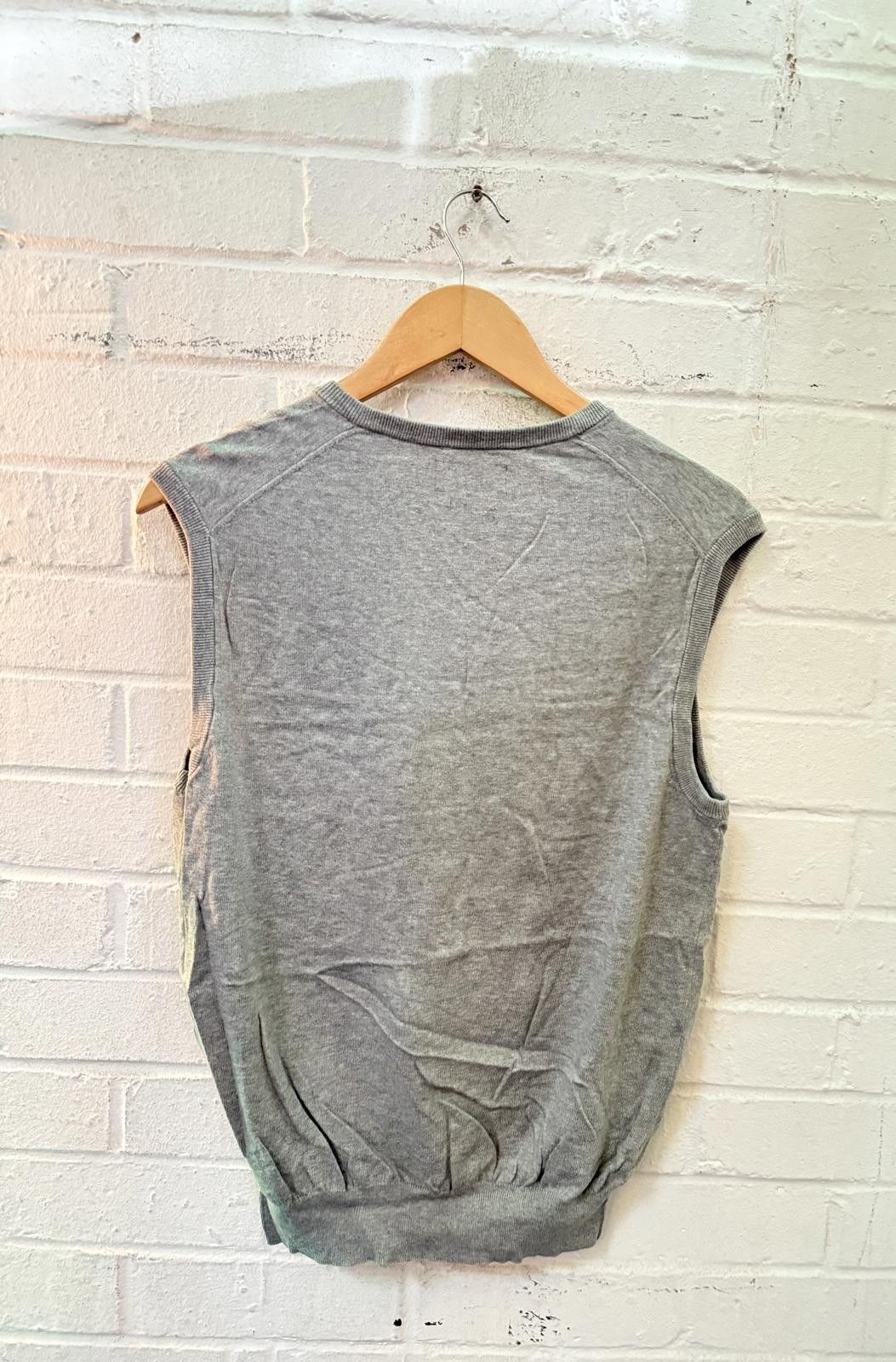 Polo Ralph Lauren Polo Ralph Lauren Mens V-Neck Sweater Vest Grey Size US S / EU 44-46 / 1 - 2 Thumbnail