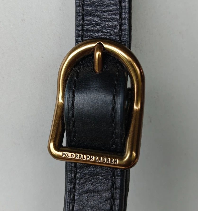 Polo Ralph Lauren Polo Ralph Lauren Bellport Leather Large Bucket Bag FTP 0010 Size ONE SIZE - 3 Thumbnail