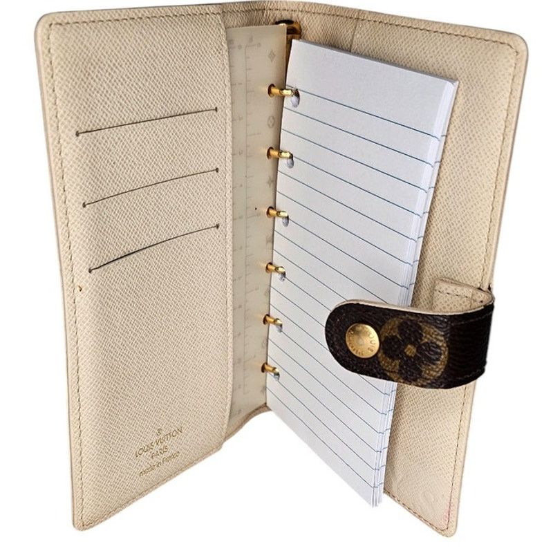 Louis Vuitton Louis Vuitton Planner Cover Monogram Agenda PM Malvoir Size ONE SIZE - 4 Thumbnail