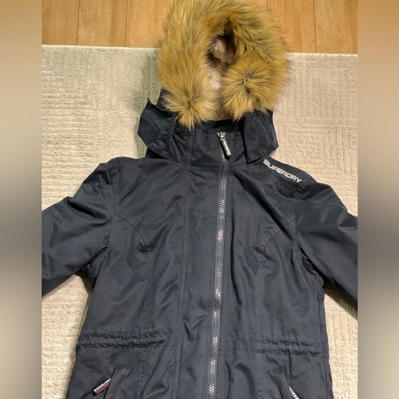 Superdry Superdry Women’s Medium Microfibre The Windparka Jacket Size M / US 6-8 / IT 42-44 - 1 Thumbnail