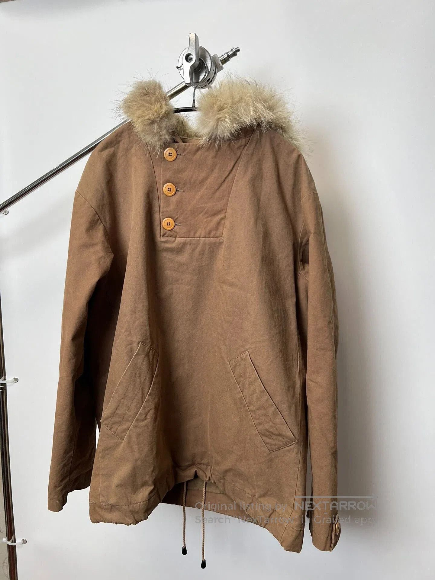 A.P.C. A·P·C Vintage Hooded Cotton Coat. Size US XS / EU 42 / 0 - 3 Thumbnail