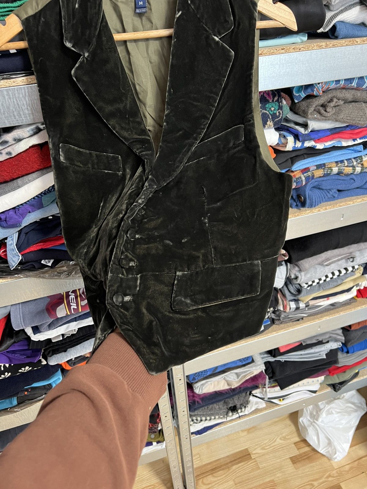 Ralph Lauren Ralph Lauren Velvet Vest Classic Vintage Preppy Academia USA Size 42L - 4 Thumbnail