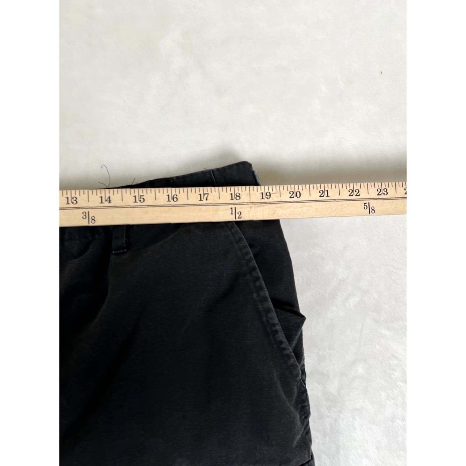 Propper Propper Pants Mens L Regular Tactical Cargo Ripstop Utility Drawstring Cargo Pocket Black Army Straight Pants Size US 33 - 3 Thumbnail