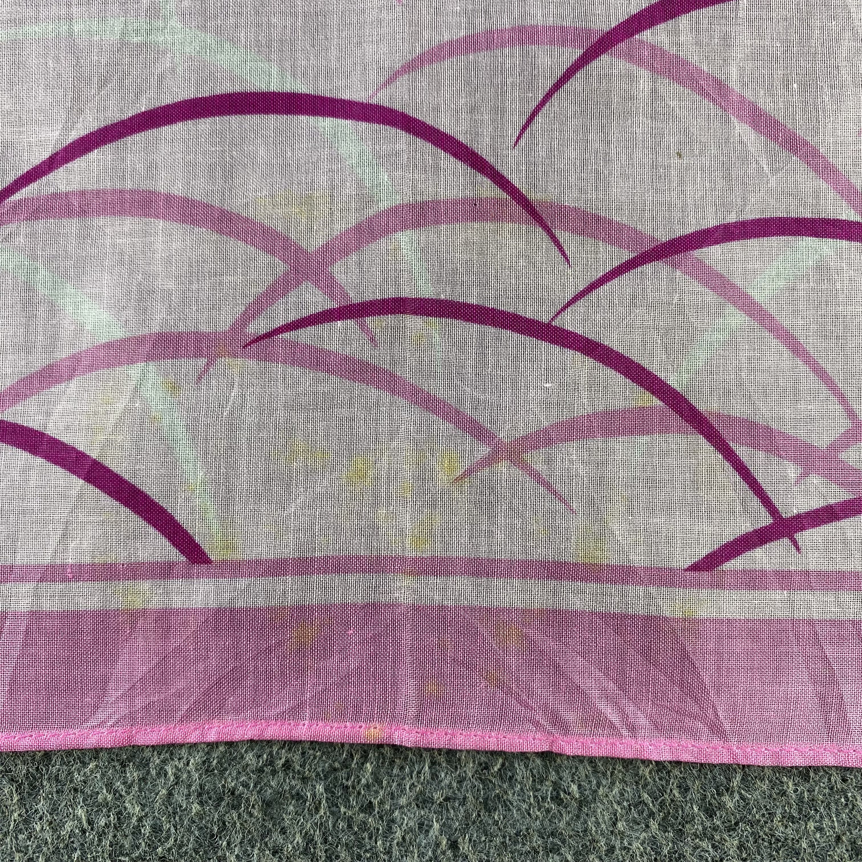 Hanae Mori Hanae Mori Handkerchief/Neckerchief/Bandana HC808 Size ONE SIZE - 5 Thumbnail