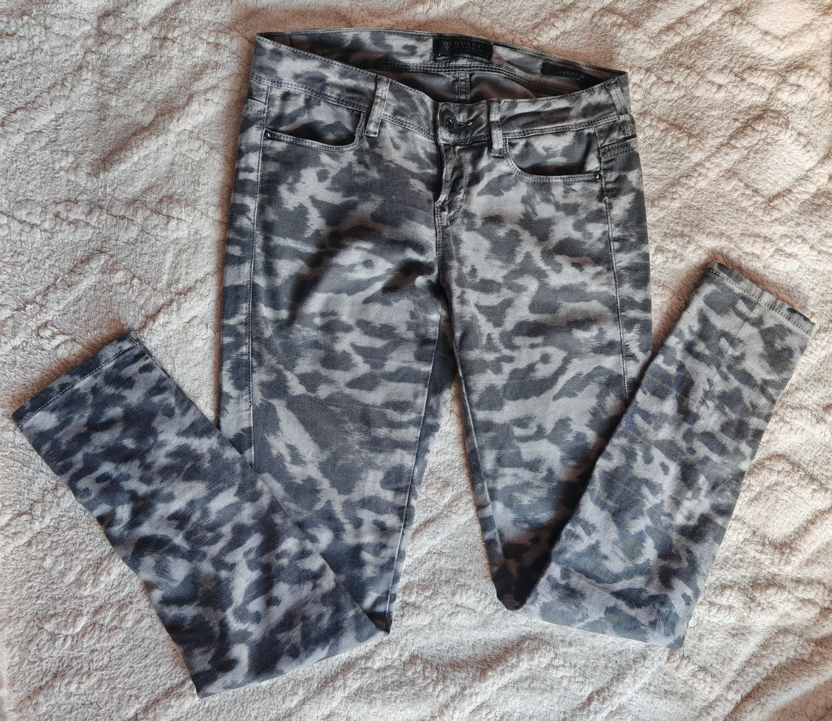Guess × Vintage Vintage Guess Los Angeles Leopard Women's Leggings sz XS Y2K Size 27" / US 4 / IT 40 - 1 Thumbnail