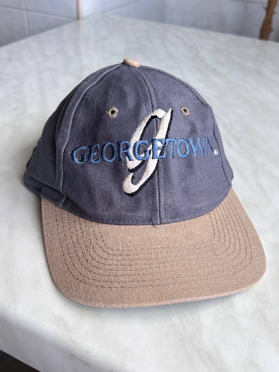 NFL Vintage Georgetown 1990s Cap Bulldog Hat NFL Size ONE SIZE - 1 Thumbnail