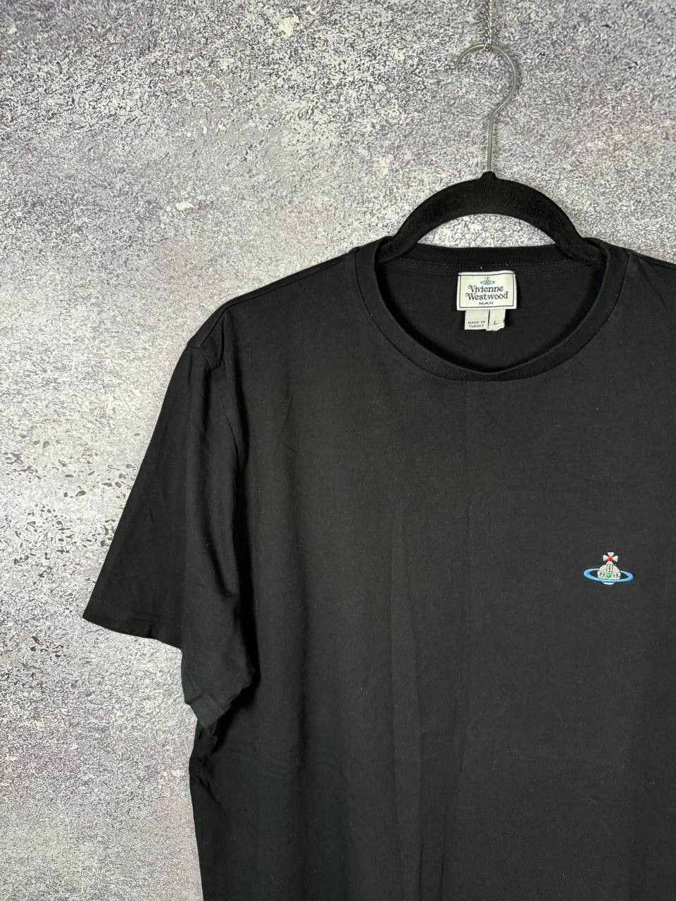 Vivienne Westwood Vivienne Westwood Orbital Logo Black T-Shirt Large Size US L / EU 52-54 / 3 - 3 Thumbnail