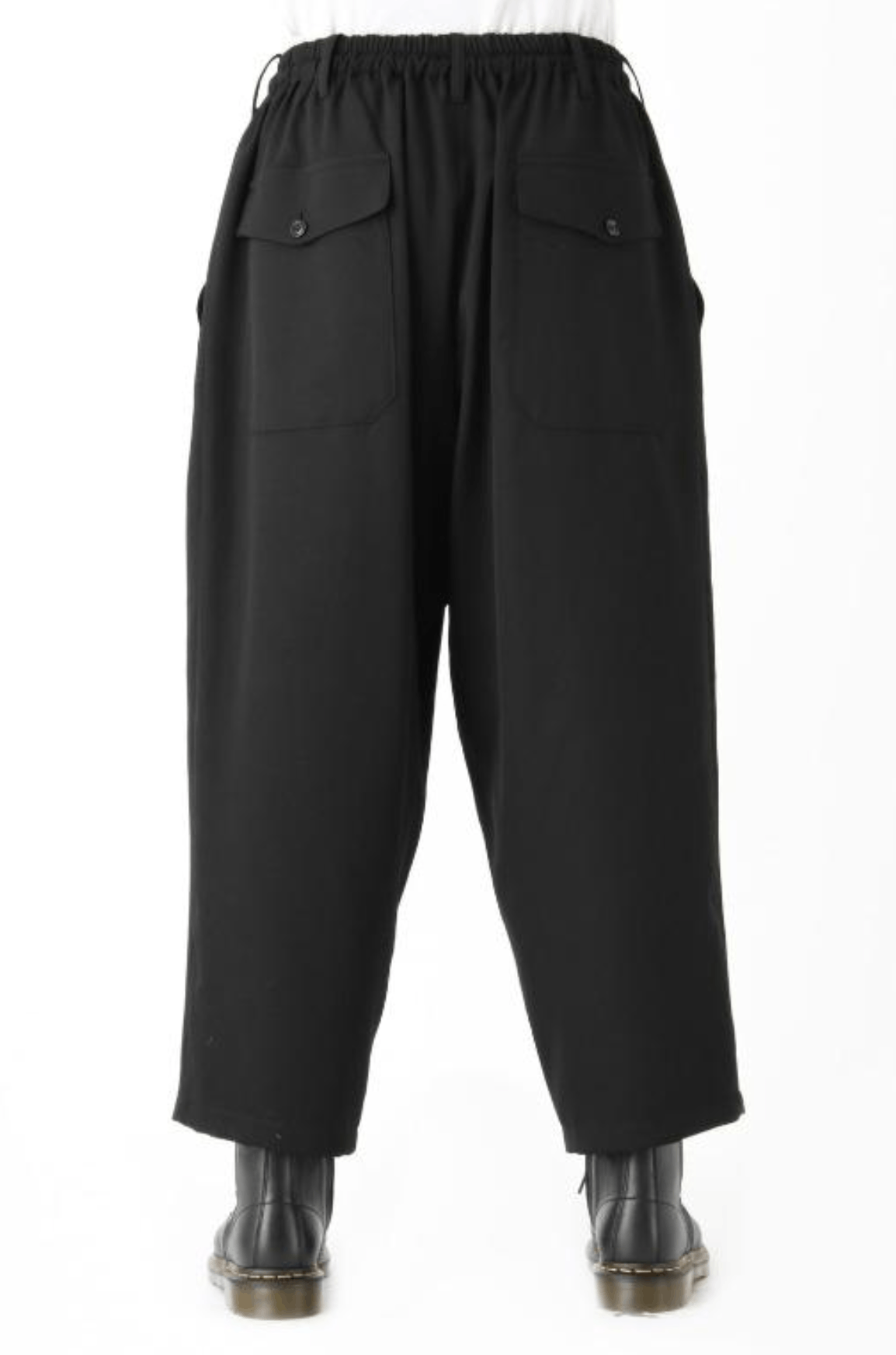 Yohji Yamamoto Yohji Yamamoto Pour Homme - Army Gabardine Wide Pants Size US 32 / EU 48 - 5 Thumbnail