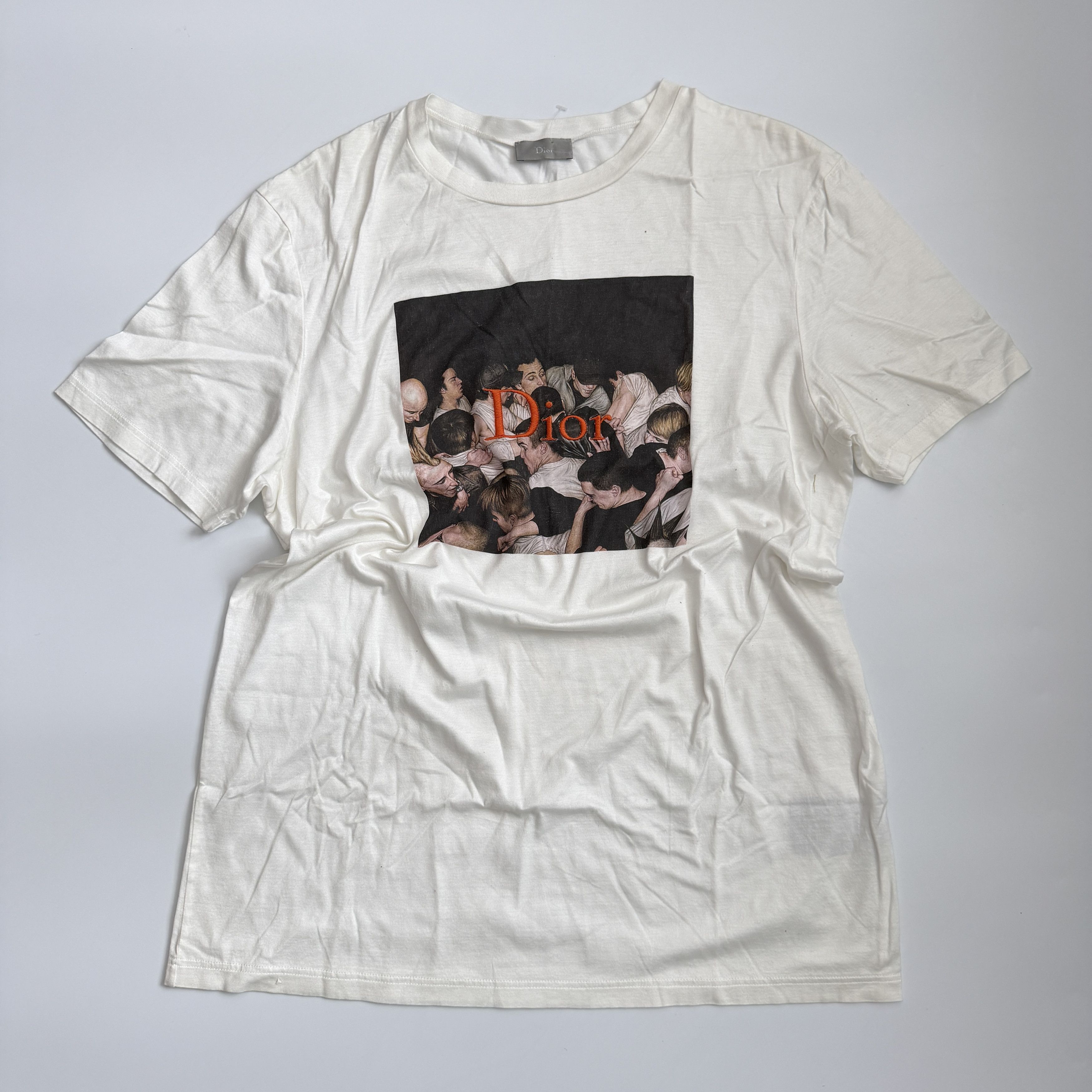 Dior Dan Witz Mosh Pit T-shirt Size US L / EU 52-54 / 3 - 1 Thumbnail
