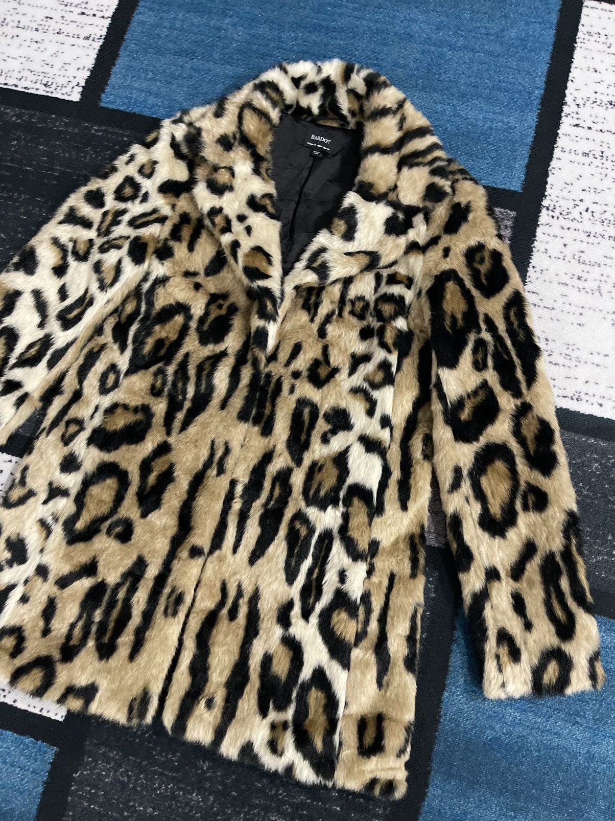 Japanese Brand VINTAGE BARDOT LEOPARD PRINT AUSTRALIAN DESIGN COAT Size M / US 6-8 / IT 42-44 - 4 Thumbnail