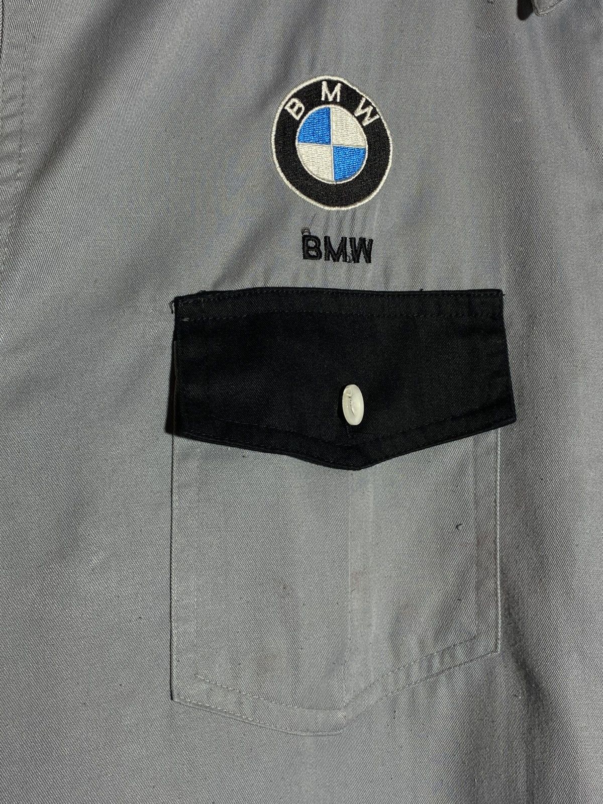 BMW 🔥 BMW VINTAGE Y2k RACING SHORT SLEEVE SHIRT Size US XXL / EU 58 / 5 - 8 Thumbnail