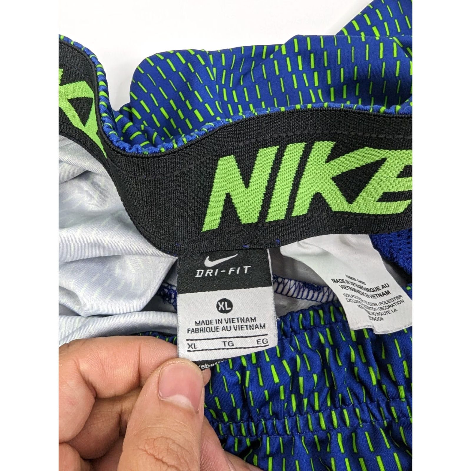 Nike NIKE Fly Sonic Dri-Fit Athletic Shorts Training Shorts Mens XL Blue Green Athletic 848790 Size US 36 / EU 52 - 7 Thumbnail