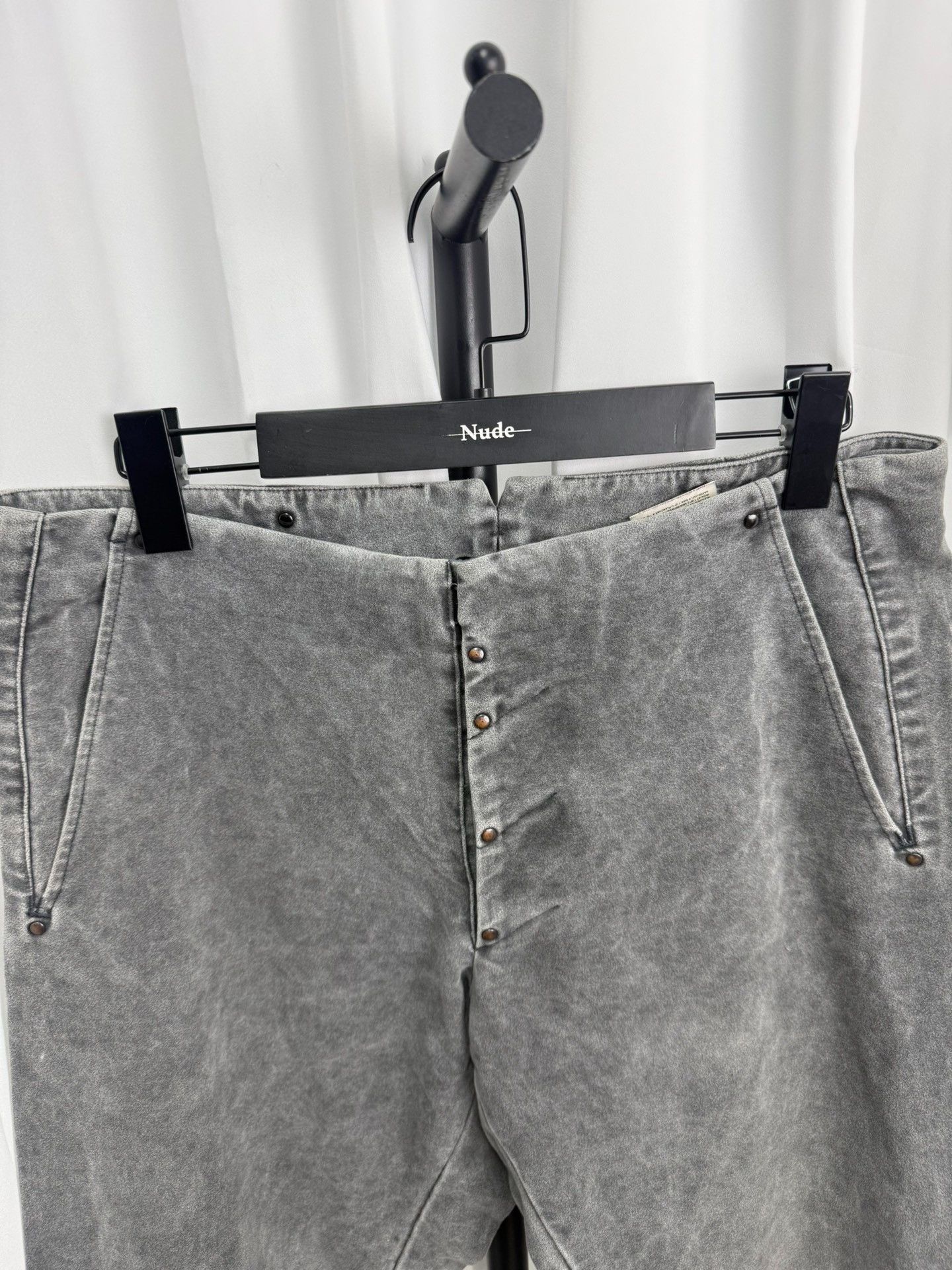 Maison Margiela Maison Margiela 07AW Rivet Moleskin Trousers Size US 32 / EU 48 - 6 Thumbnail