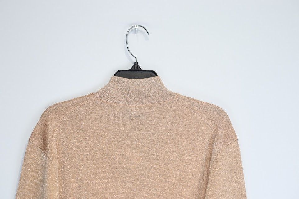 Tom Ford o1rshd1 Shimmer Sweatshirt in Light Brown Size US M / EU 48-50 / 2 - 7 Thumbnail
