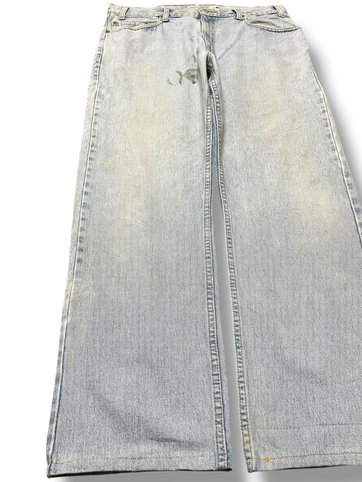 Levi's Vintage Clothing Vintage 90’s Levi’s 505 Faded Straight Fit Denim Size US 35 - 3 Thumbnail