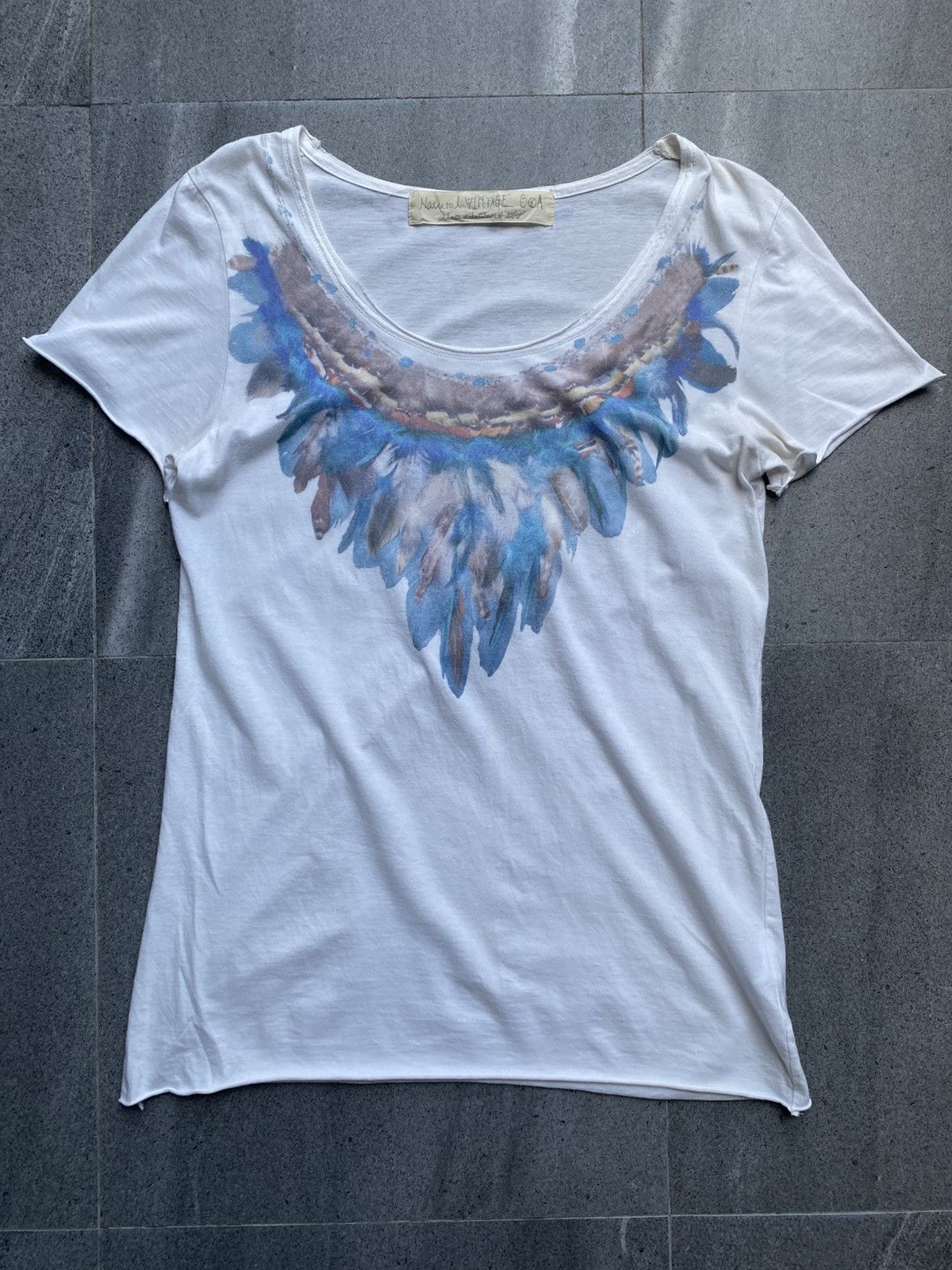 G.O.A Feather Necklace Tee