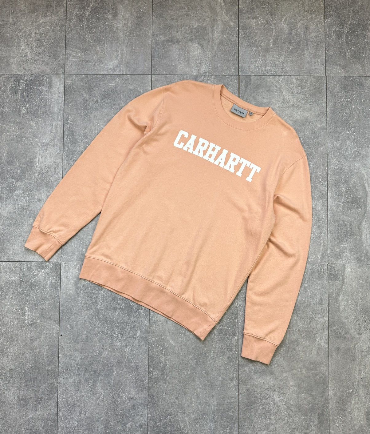 Other Carhartt Pink College Sweatshirt Overprint Logo Size US M / EU 48-50 / 2 - 1 Thumbnail