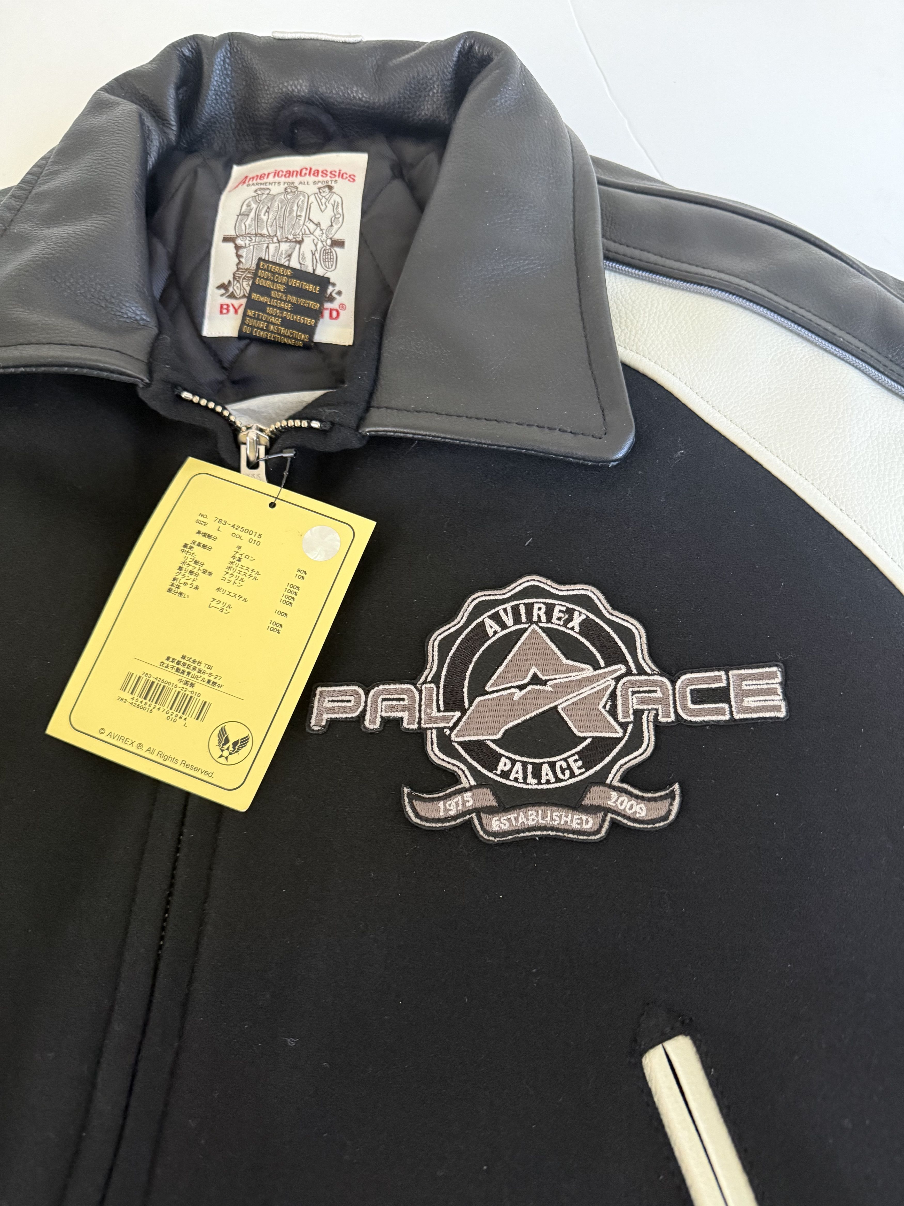 Avirex × Palace Palace Avirex Jacket Black Size US L / EU 52-54 / 3 - 8 Thumbnail