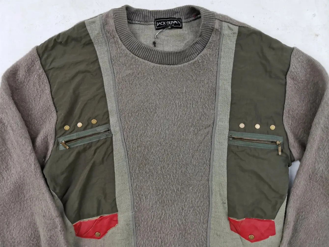 Japanese Brand Rare!! Jack Duvan Sweatshirt Size US M / EU 48-50 / 2 - 5 Thumbnail