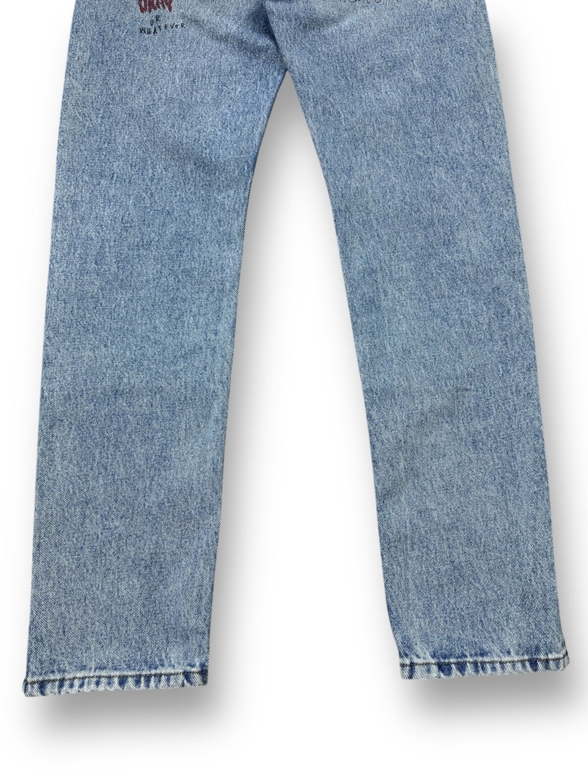 Diesel Diesel Neekhol Graffiti Print Women’s Jeans Blue Denim Pants Size 27" / US 4 / IT 40 - 19 Thumbnail