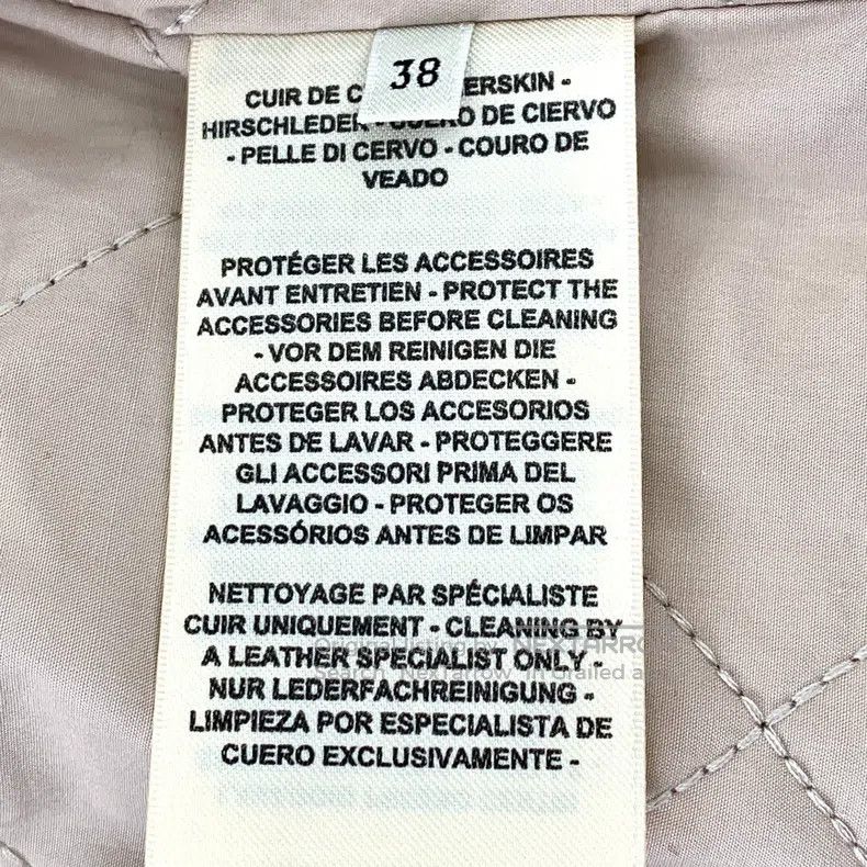 Hermes Hermes Apricot Ring Buckle Leather Jacket Zip-Up Coat Size XS / US 0-2 / IT 36-38 - 7 Thumbnail