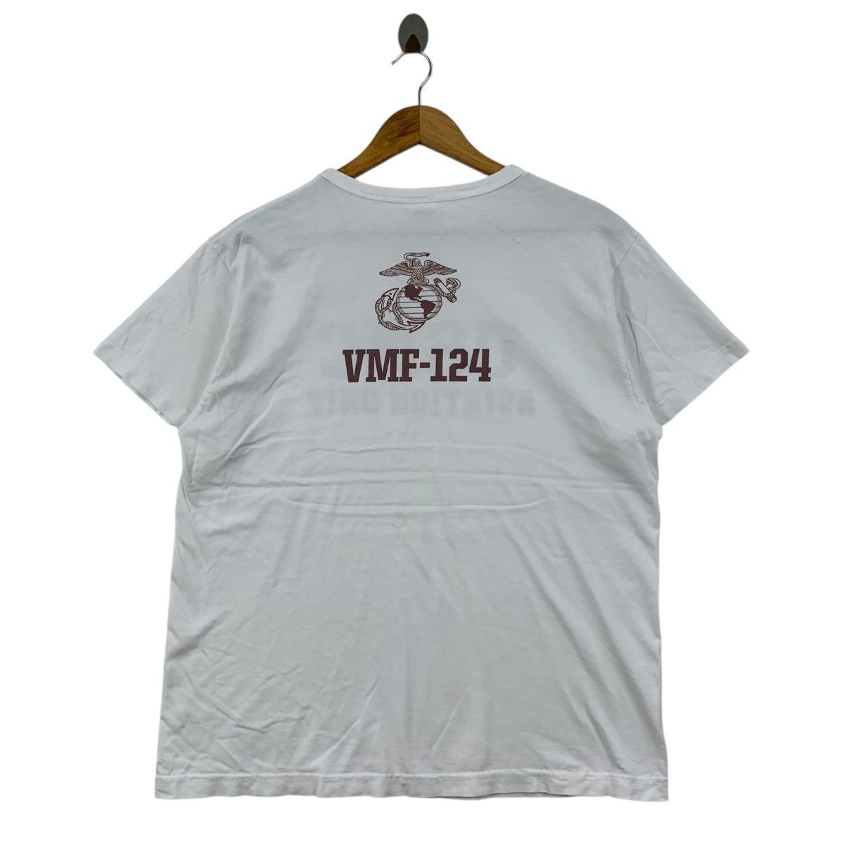 Buzz Rickson's Vintage BUZZ RICKSON Usmc Aviation Unit Vmf-124 Print Shirt Size US M / EU 48-50 / 2 - 2 Thumbnail