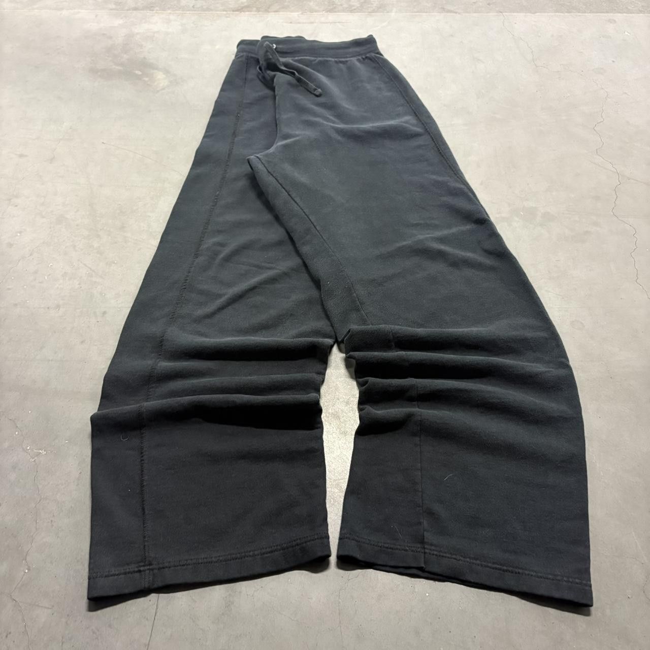 Vintage Crazy Vintage Y2K/2000s Baggy Wideleg loungewear Black Sweatpants! Size US 34 / EU 50 - 2 Thumbnail