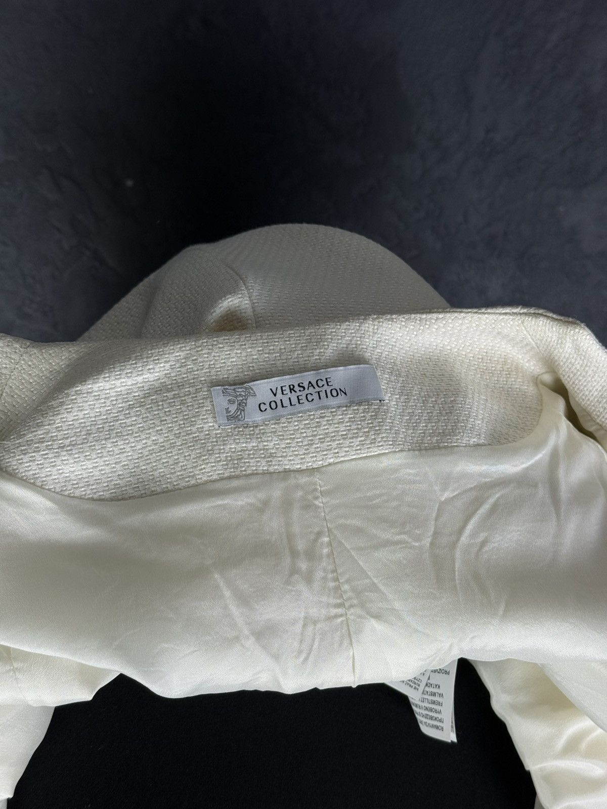 Versace Gianni Versace Beige Women’s Vest Designer Size 44 Size M / US 6-8 / IT 42-44 - 13 Thumbnail