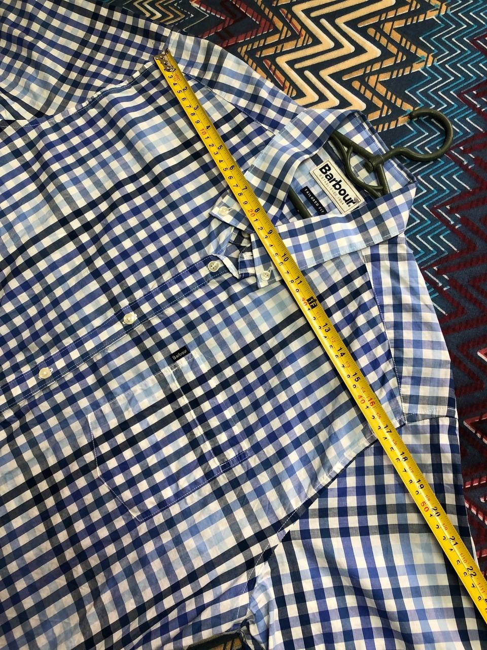 Barbour Vintage Y2K Barbour shirt streetwear luxury Size US L / EU 52-54 / 3 - 10 Thumbnail