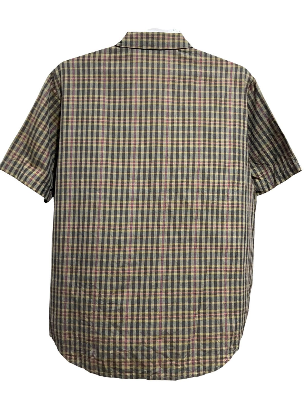 Burberry VTG 80s Burberrys Small Checkered Shirts Size M / US 6-8 / IT 42-44 - 10 Thumbnail