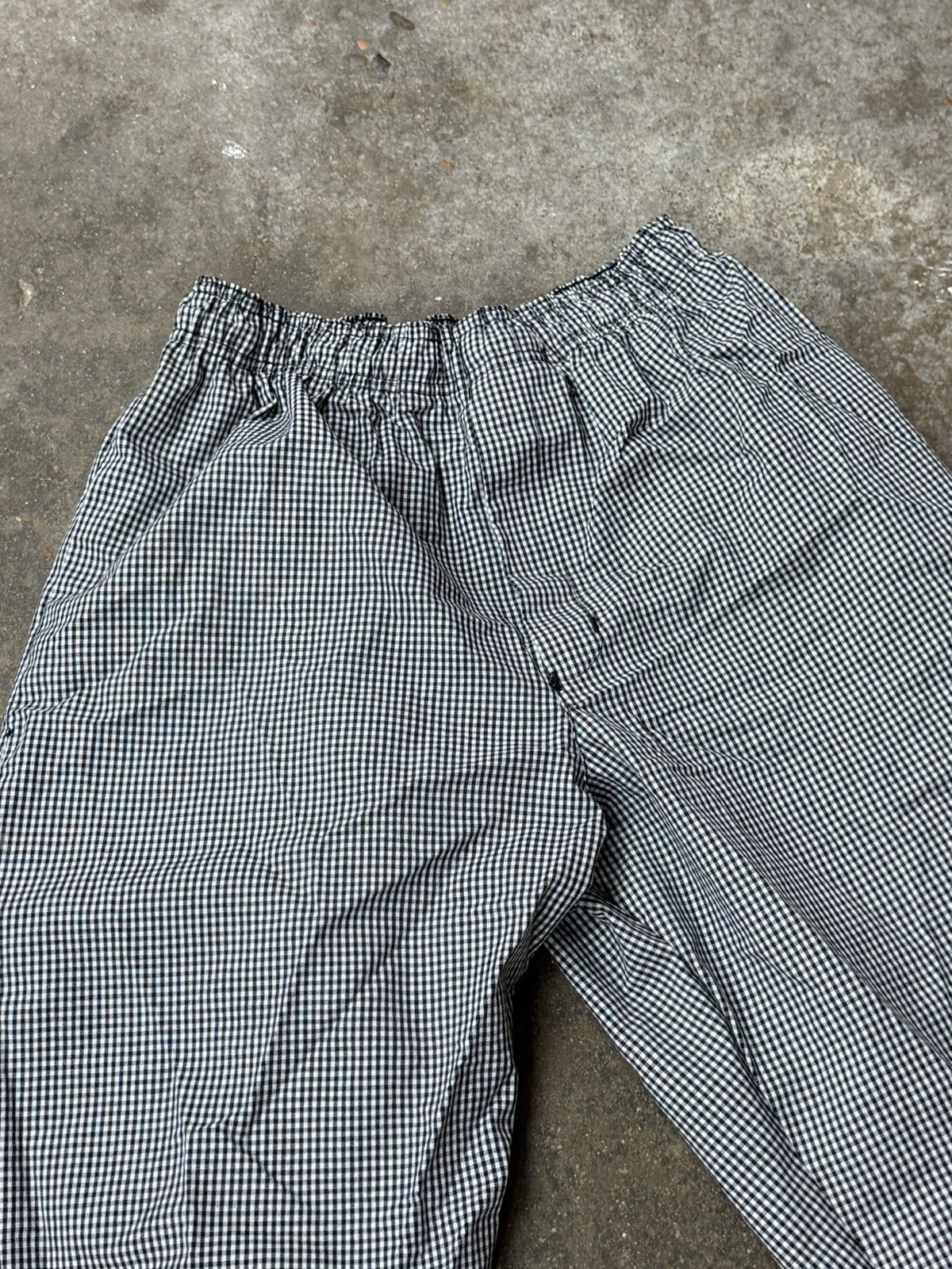 Vintage Vintage Checkered Black White Chef Kitchen Skate Work Pants Size US 30 / EU 46 - 4 Thumbnail