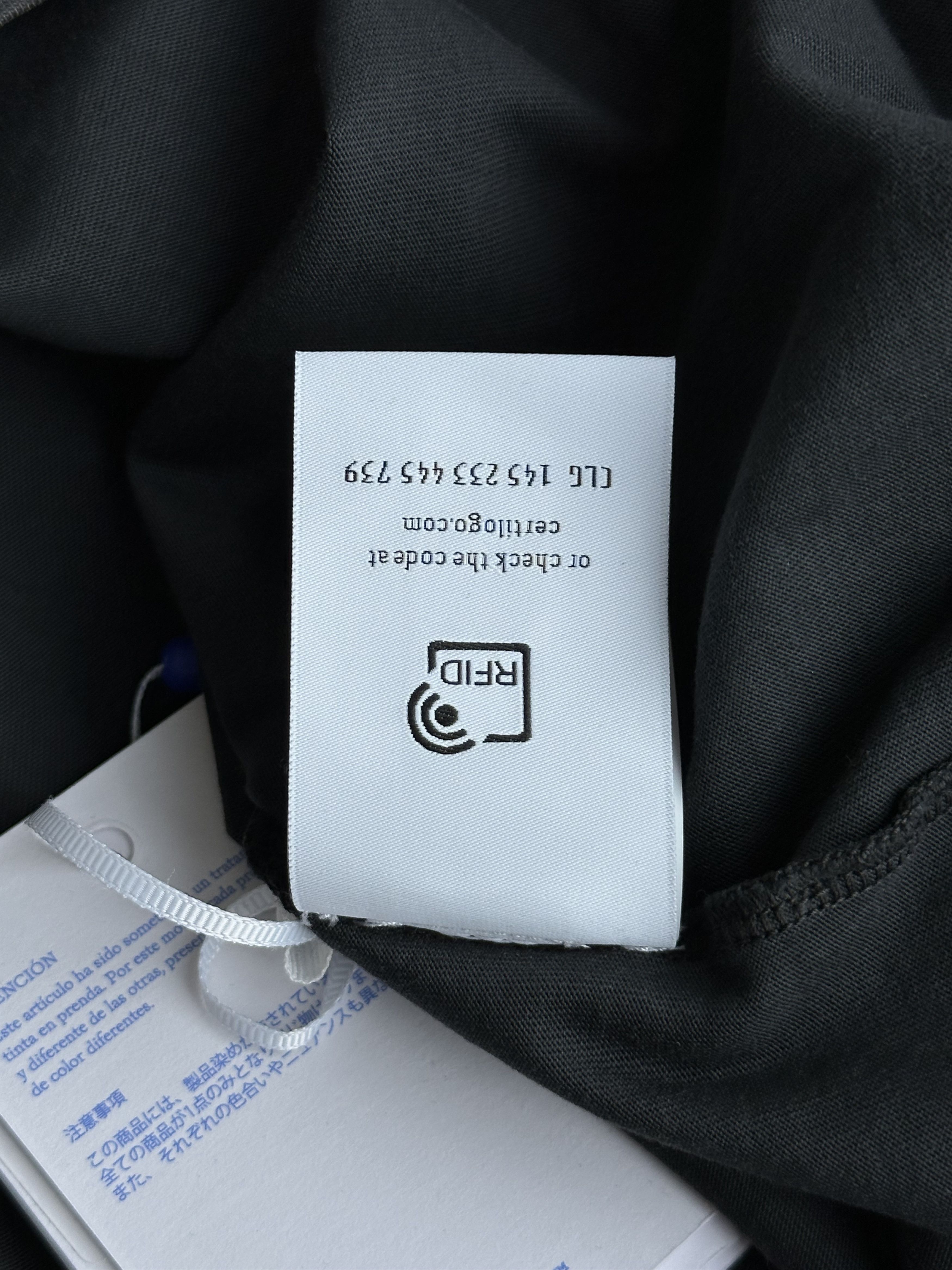 Off-White Off White Black Digit Bacchus T-Shirt Size US S / EU 44-46 / 1 - 9 Thumbnail