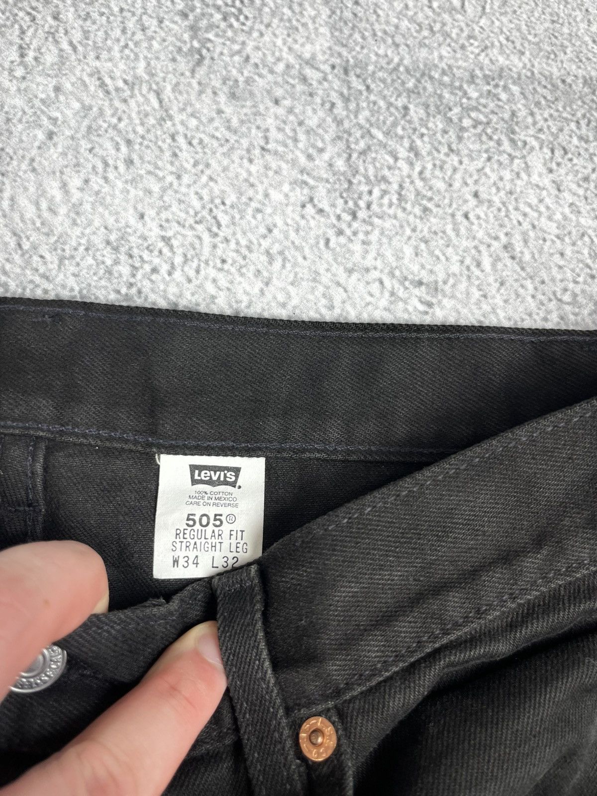 Levi's Levis denim vintage 505 size 34/32 Size US 34 / EU 50 - 4 Thumbnail