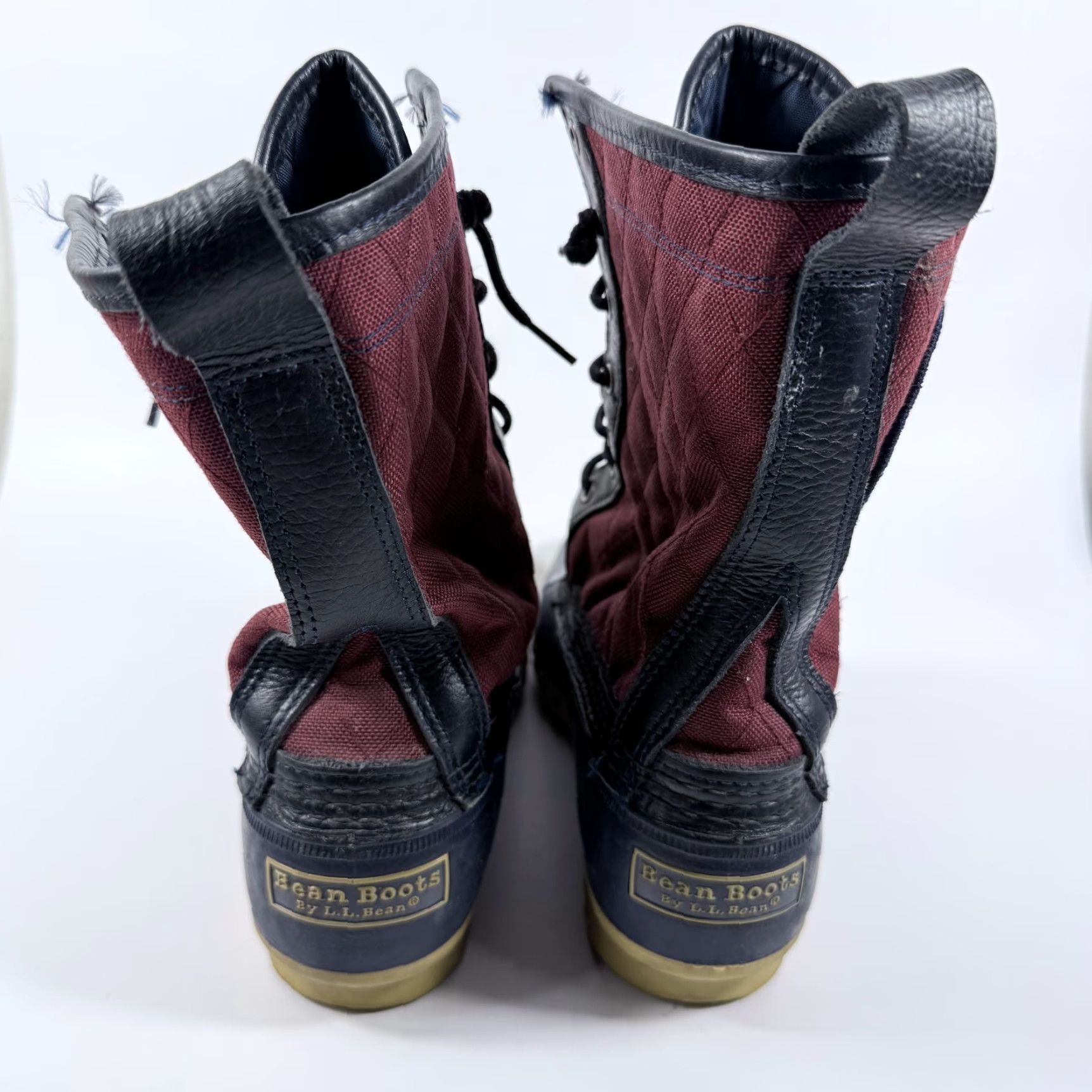 Vintage VINTAGE L.L. Bean Explore the Maine Woods Duck Boots Women Navy Quilted Hunting Boots 9 Shoes Size US 9 / IT 39 - 5 Thumbnail