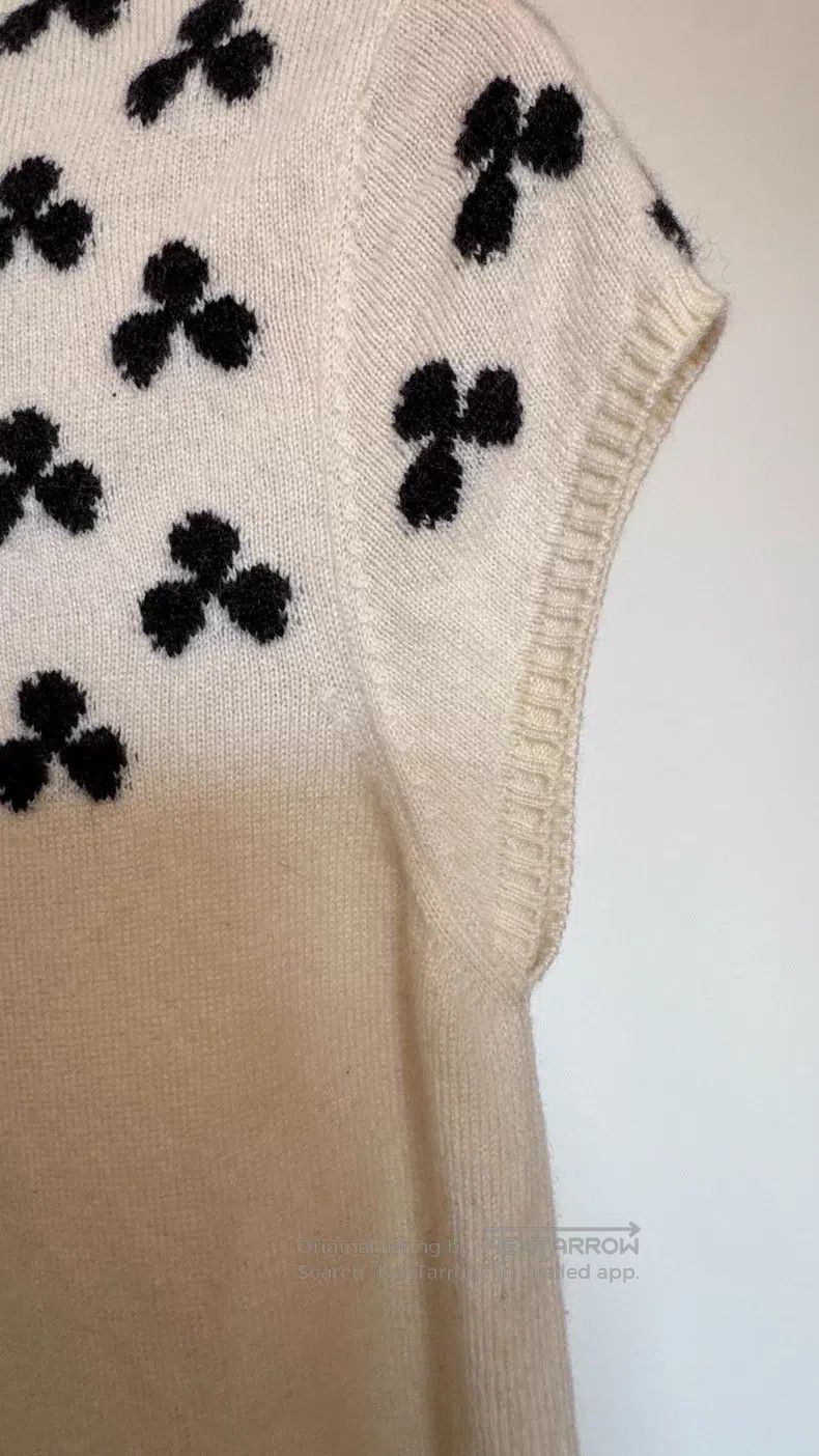 Hermes Hermes Cashmere knit short-sleeved T-shirt Size XXS / US 00 / IT 34 - 3 Thumbnail
