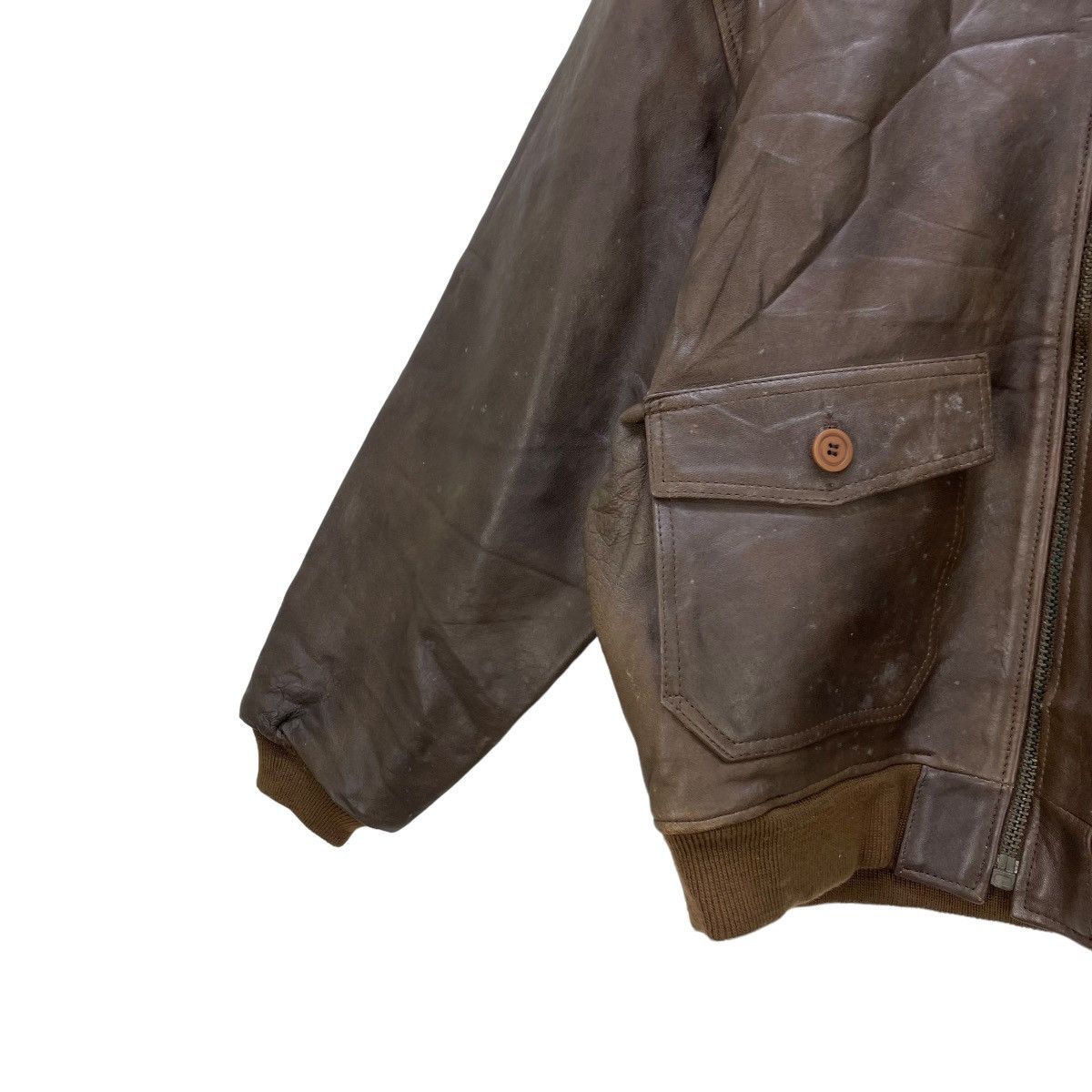 Vintage Vintage Japanese Brand Leather Jacket Size US M / EU 48-50 / 2 - 4 Thumbnail