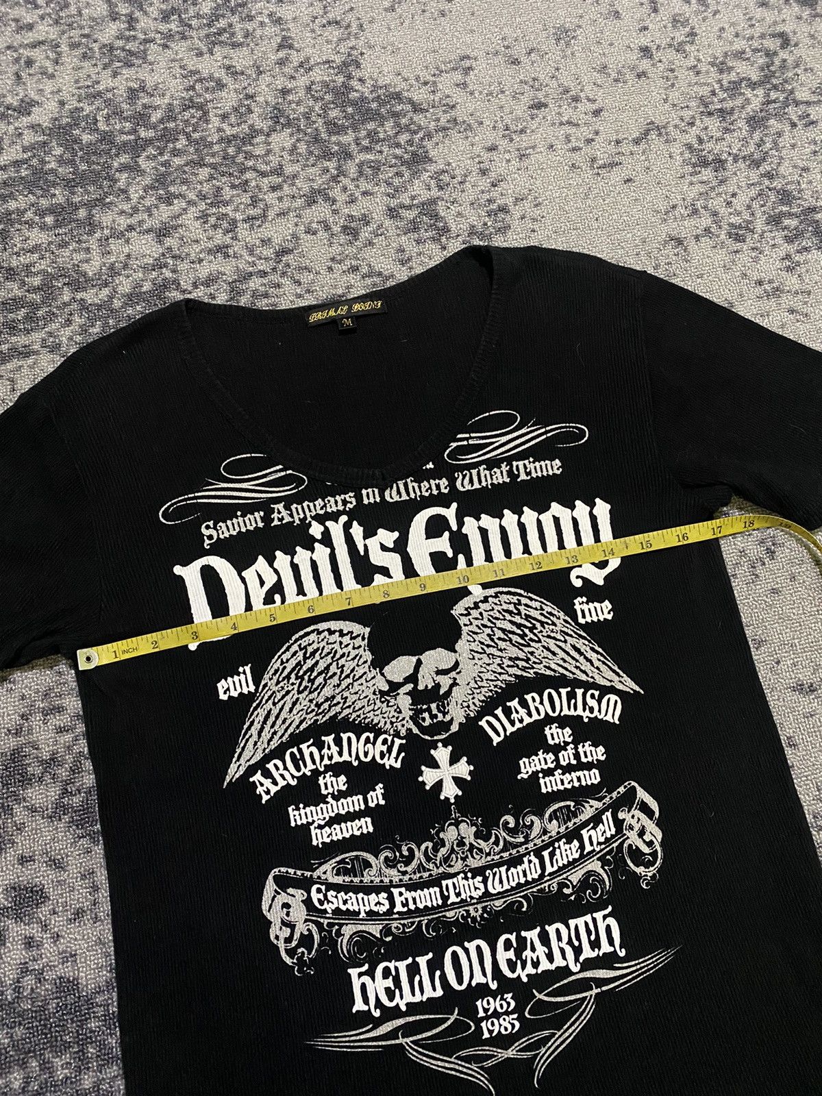 Hysteric Glamour Y2k Devil’s skull ifsixwasnine tshirt Size US M / EU 48-50 / 2 - 6 Thumbnail