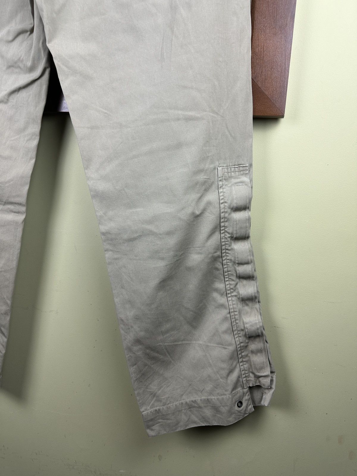 Japanese Brand Vintage 2000s cargo parachute wide trousers pants Size US 36 / EU 52 - 7 Thumbnail