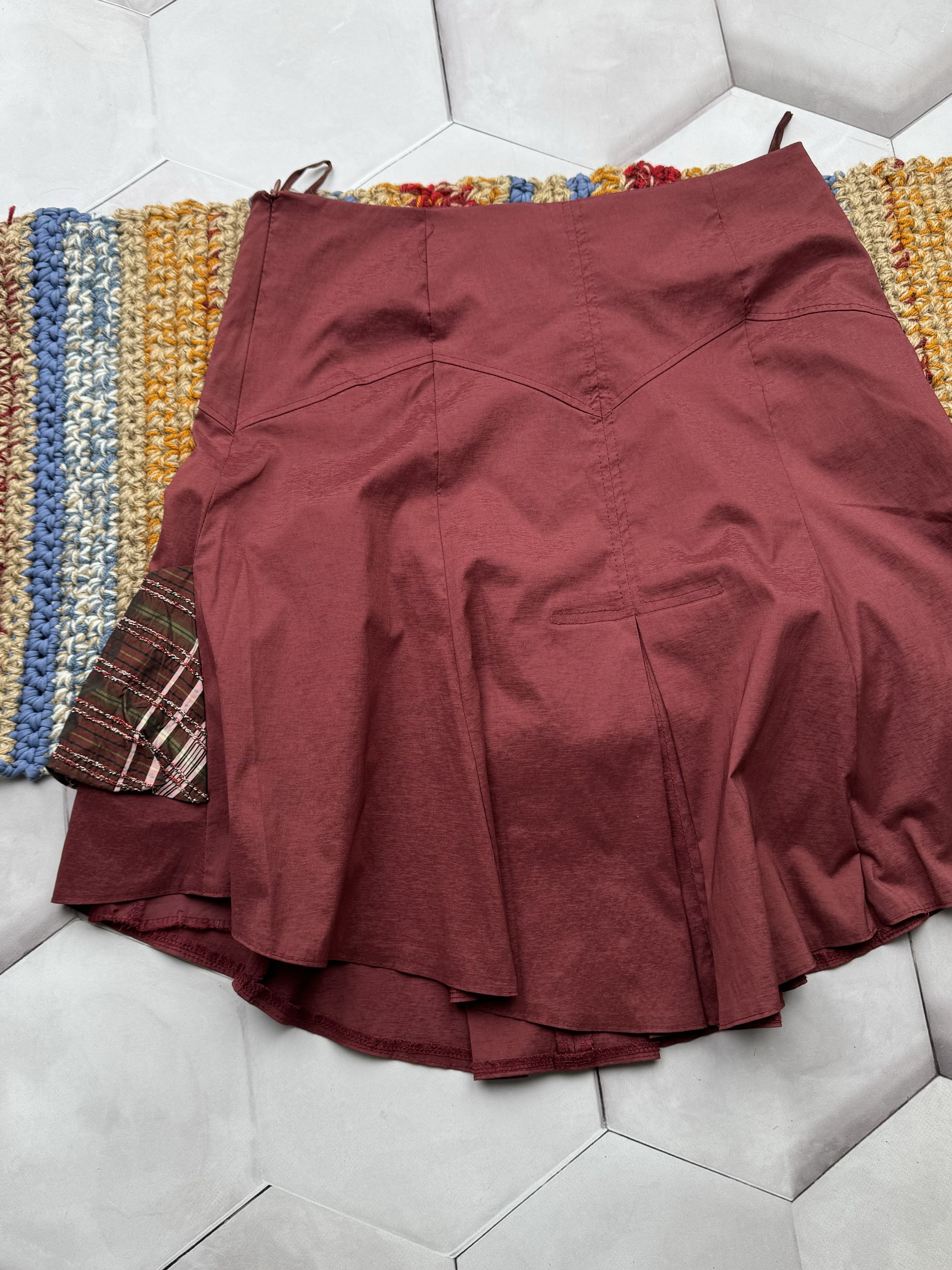 Japanese Brand Vintage Flared Cargo Skirt (E4) Size 30" / US 8 / IT 44 - 5 Thumbnail