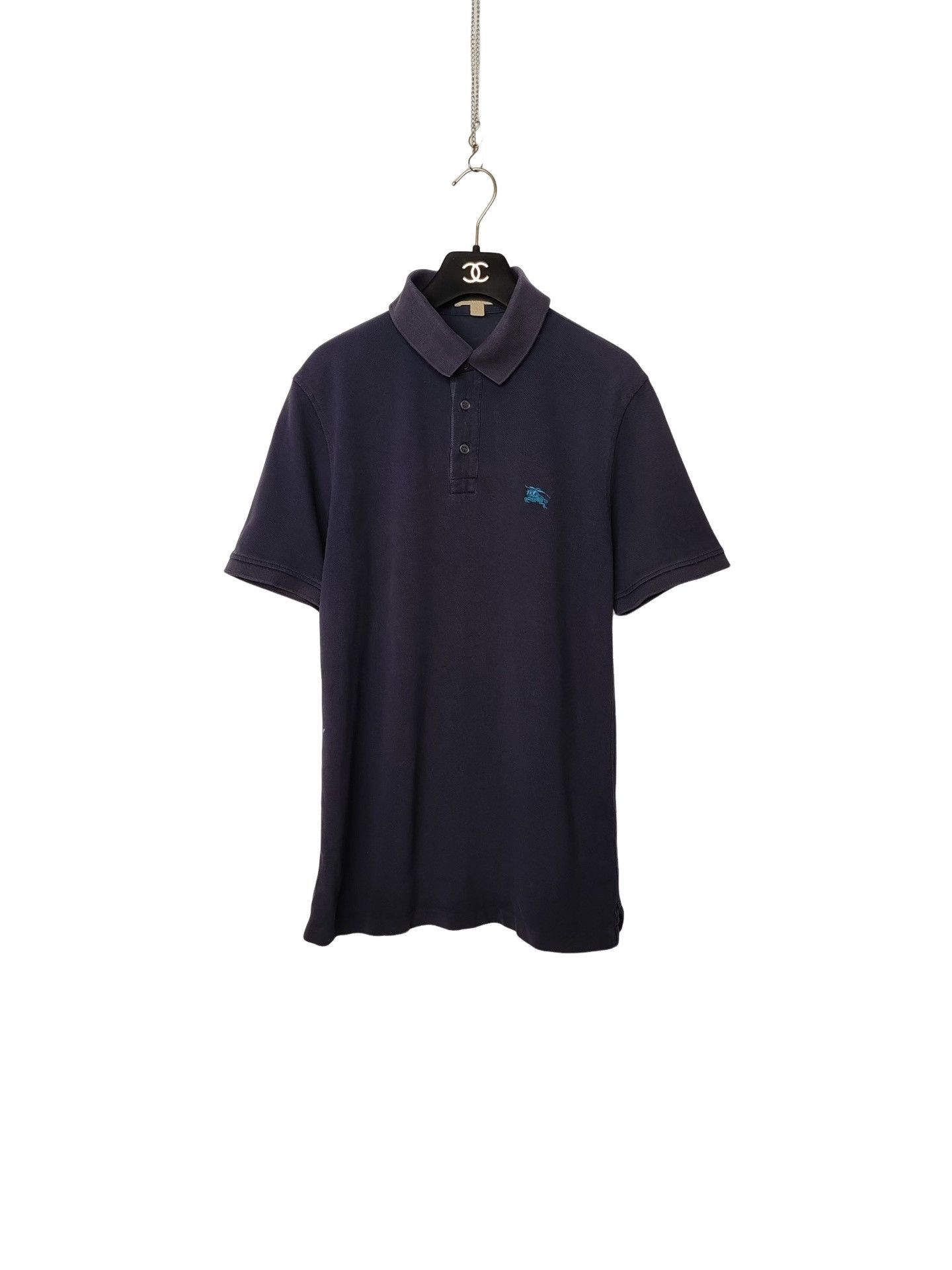 Burberry Burberry Embroidered Logo Polo Shirt Size S Size US S / EU 44-46 / 1 - 1 Thumbnail