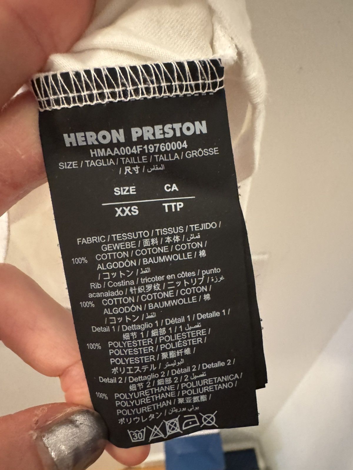 Heron Preston Heron Preston tee Size US S / EU 44-46 / 1 - 7 Thumbnail