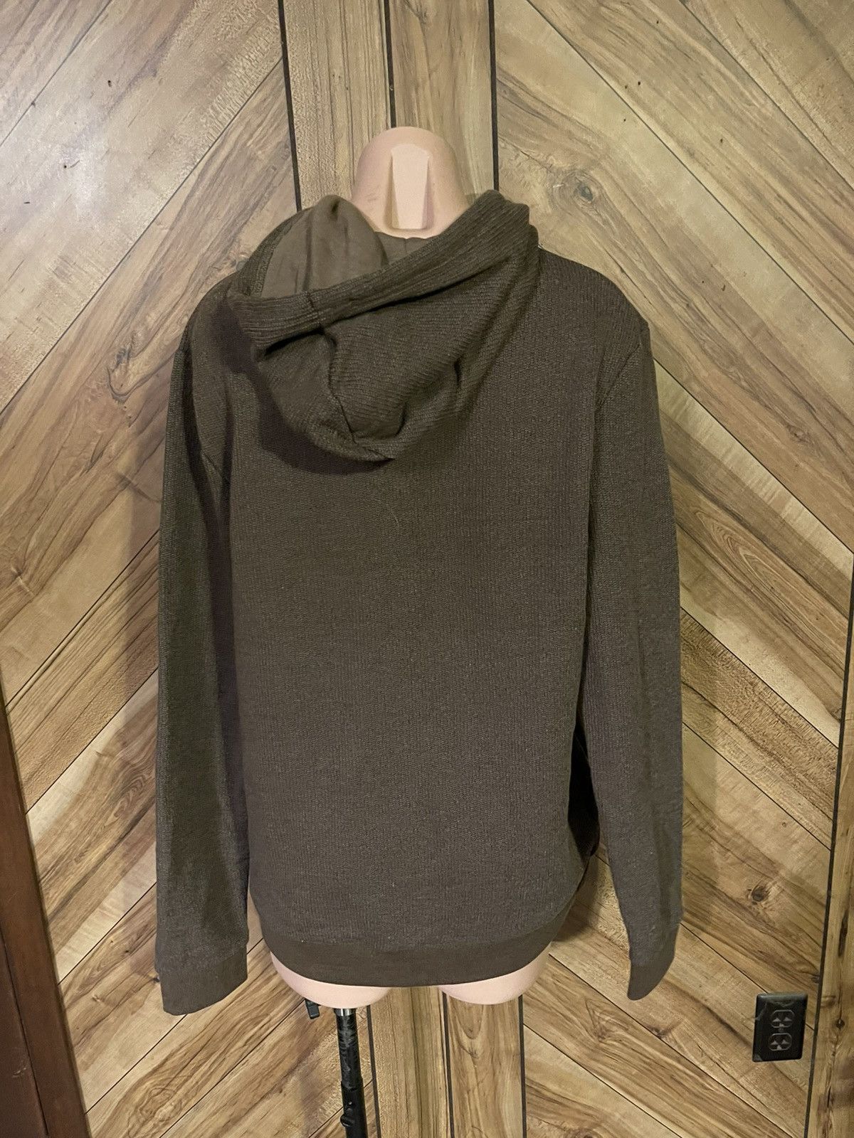 Other Goodfellow Men’s Medium Brown Knit Pullover Hoodie NWT Size US M / EU 48-50 / 2 - 6 Thumbnail