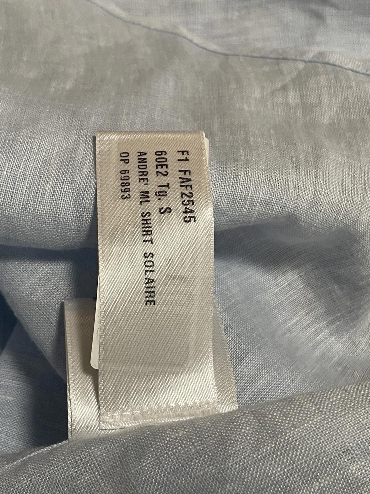 Loro Piana Loro Piana Men's Linen Shirt Size US S / EU 44-46 / 1 - 10 Thumbnail