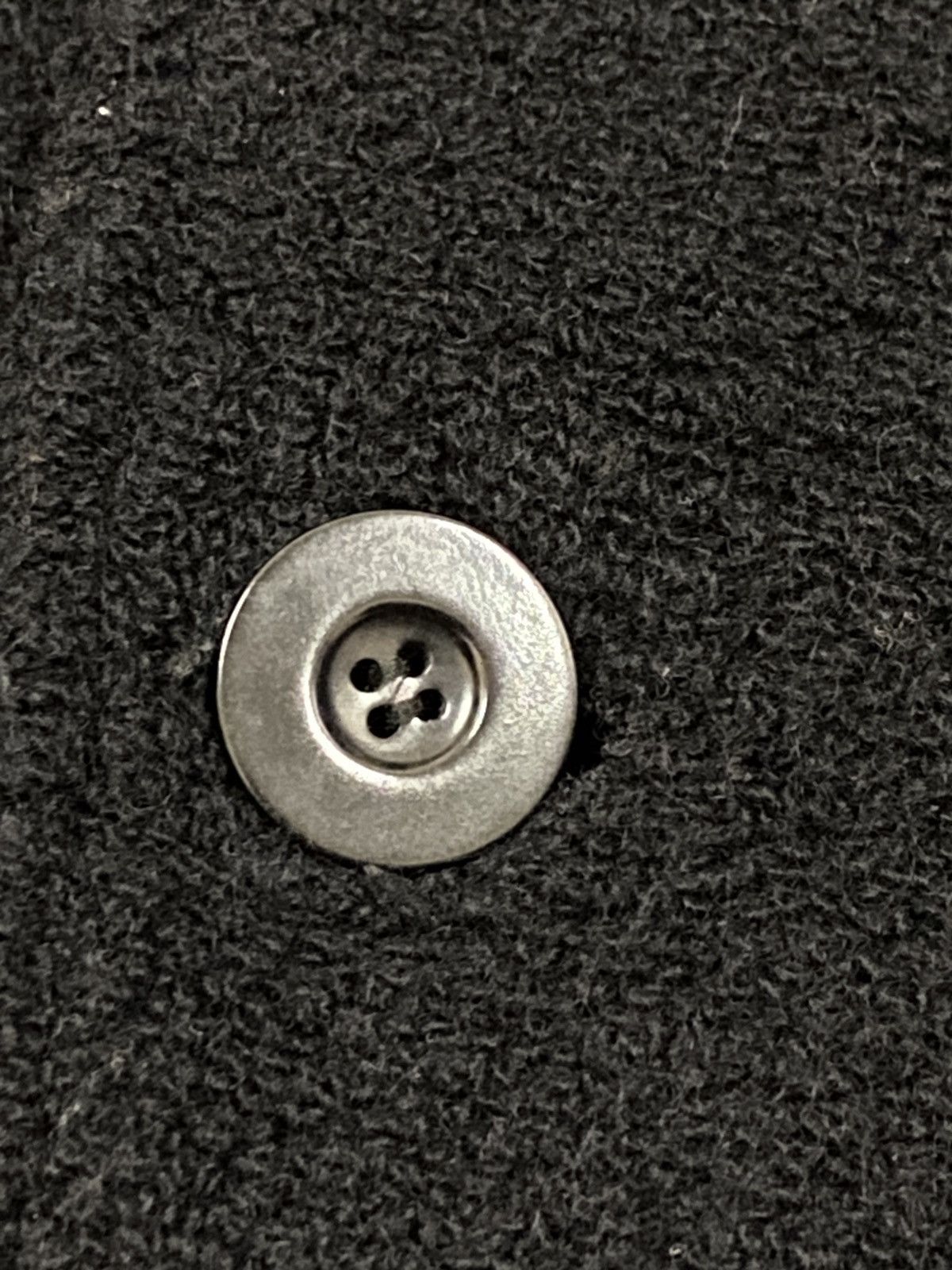 Emporio Armani EMPORIO ARMANI MEN COAT WOOL JACKET BLACK Size US S / EU 44-46 / 1 - 10 Thumbnail