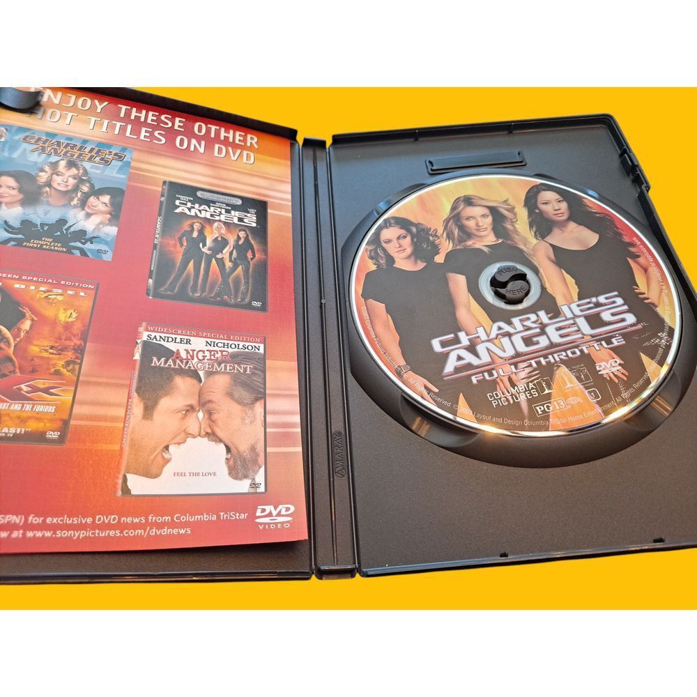 Other Charlie's Angels Full Throttle Special Edition DVD Movie Act Size ONE SIZE - 5 Thumbnail