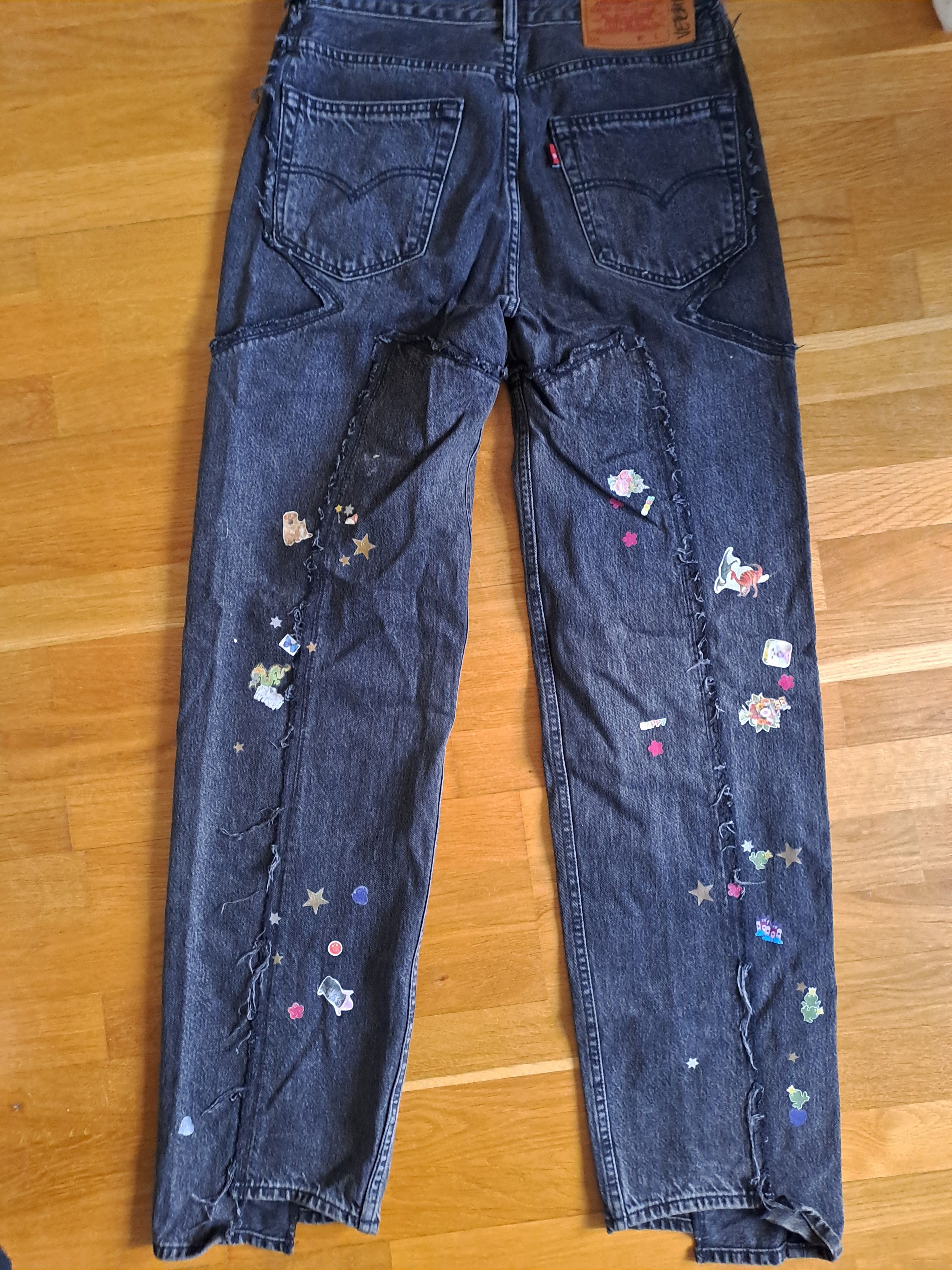 Levi's × Vetements Stickers Jeans Vetements Size 31" - 2 Thumbnail
