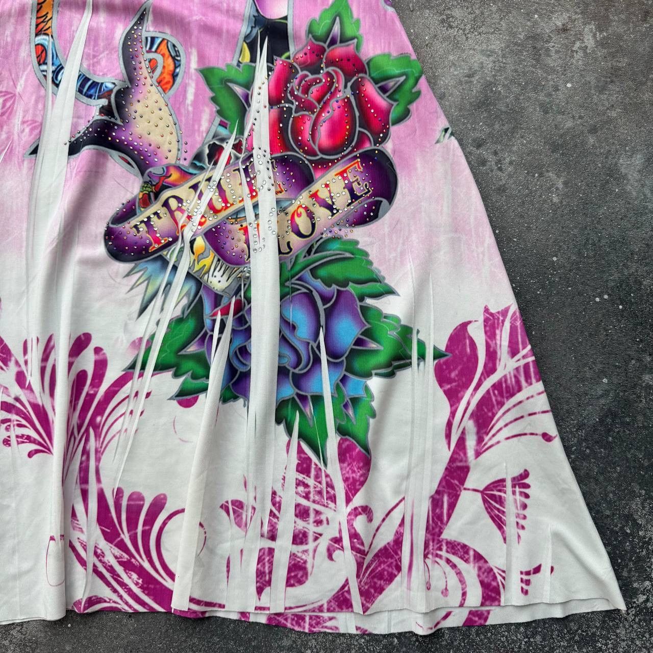 Christian Audigier × Ed Hardy Ed Hardy by Christian Audigier Y2K Era Dress Size M / US 6-8 / IT 42-44 - 8 Thumbnail