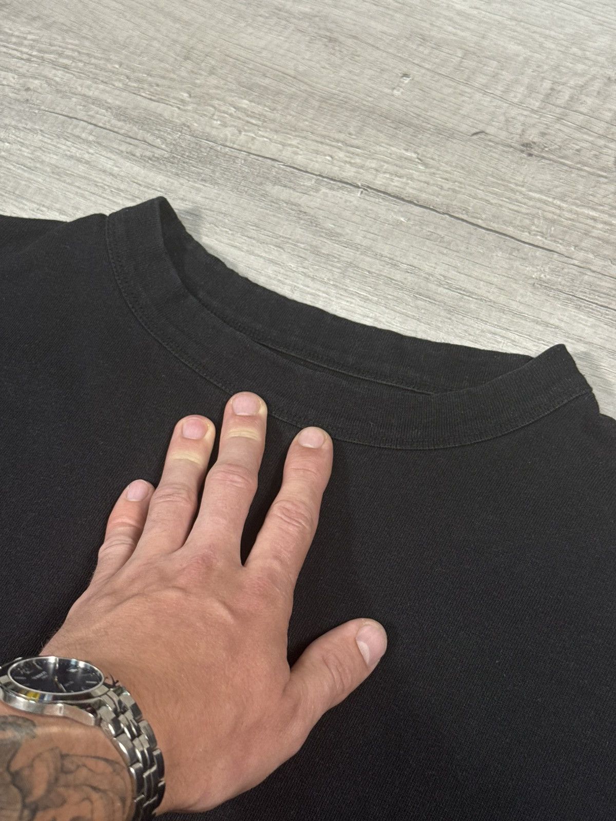 Lemaire Lemaire Garment Dyed Cotton Classic Fit Chest Pocket T Shirt Size US M / EU 48-50 / 2 - 6 Thumbnail
