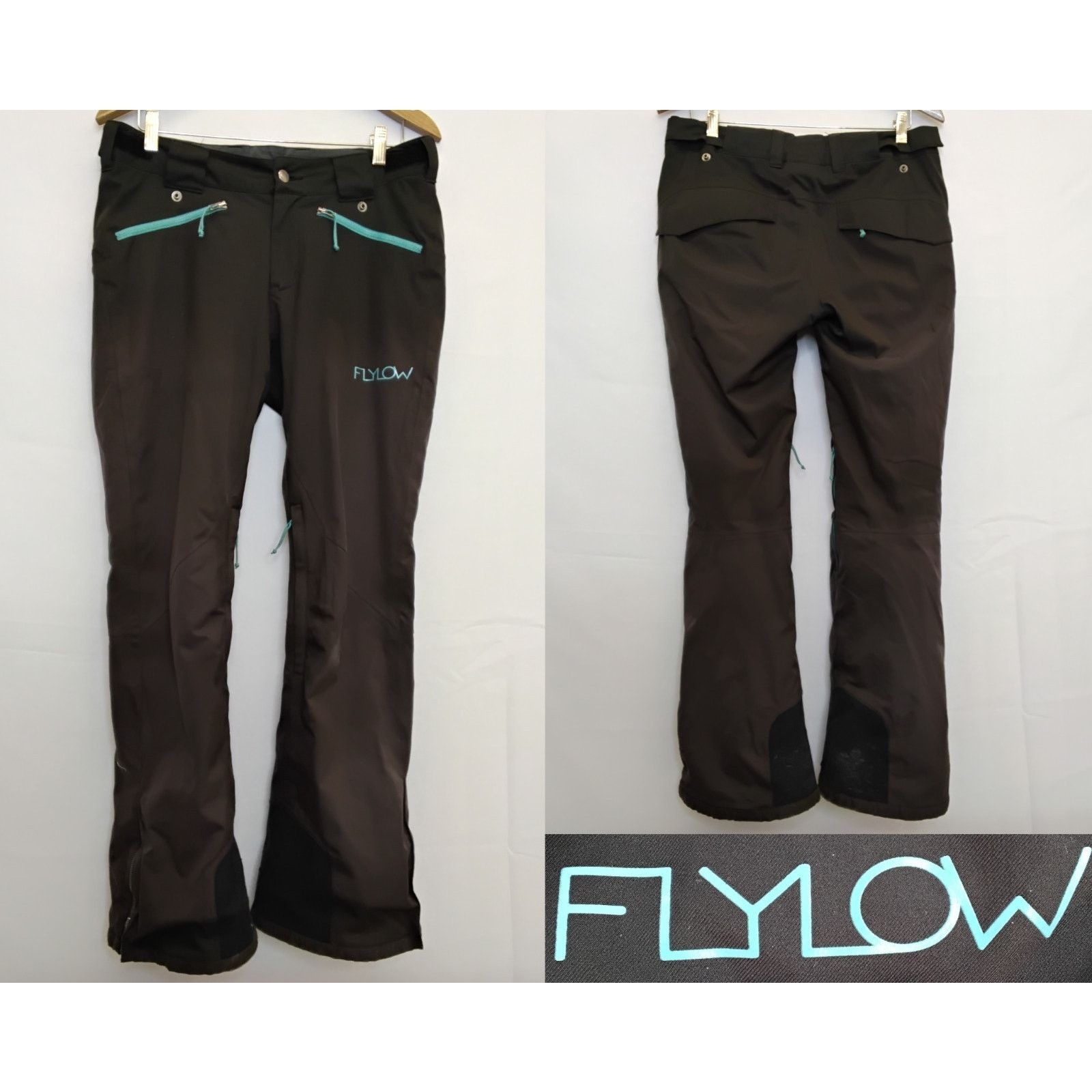 Flylow Flylow Ski Pants Women's M Black Insulated Size 30" / US 8 / IT 44 - 1 Thumbnail