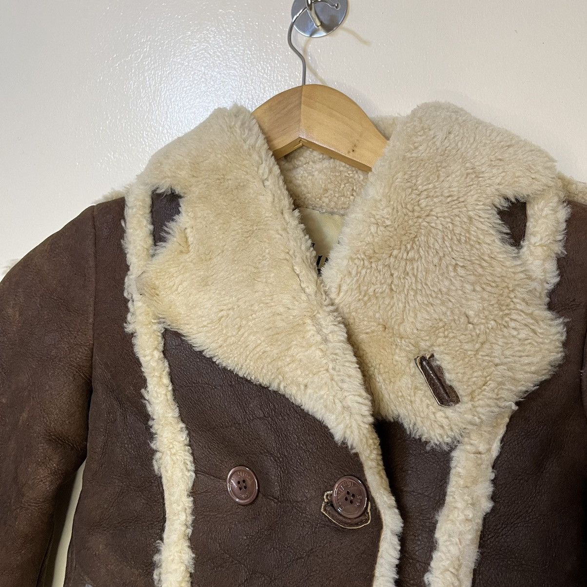 John Galliano 2000's John Galliano Shearling Sherpa Jacket Size S / US 4 / IT 40 - 9 Thumbnail